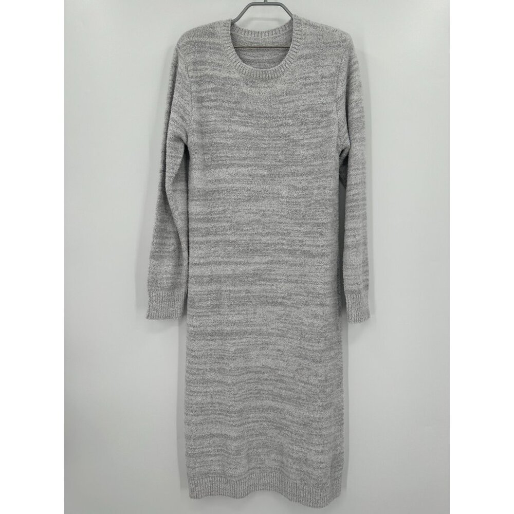 Softies Marshmallow Crew Neck Lounger Pajama Gown sz XS Heather Gray *No tag